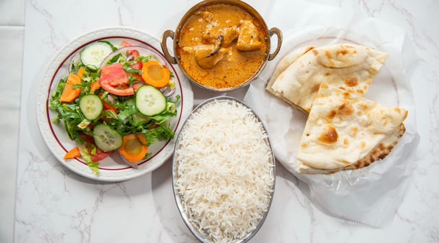 Coconut Chicken Curry meal box.