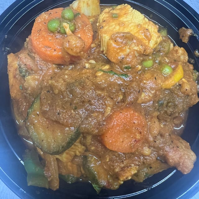 Chicken Jalfrezi.