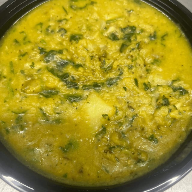 Aloo Dal Palak.