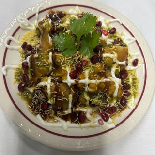 Lunch Samosa Chaat