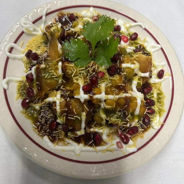 Samosa Chaat.