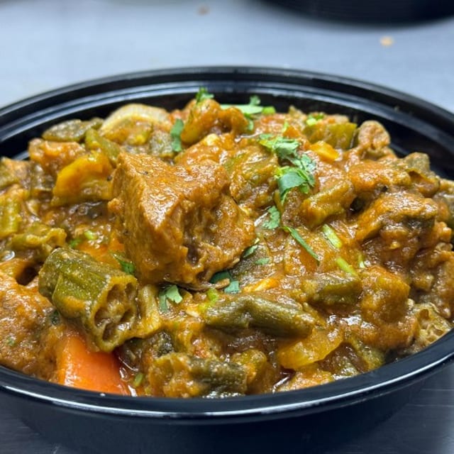 Bhindi Gosht.