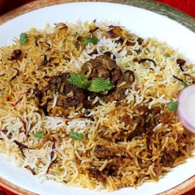 Delicious Goat Biryani