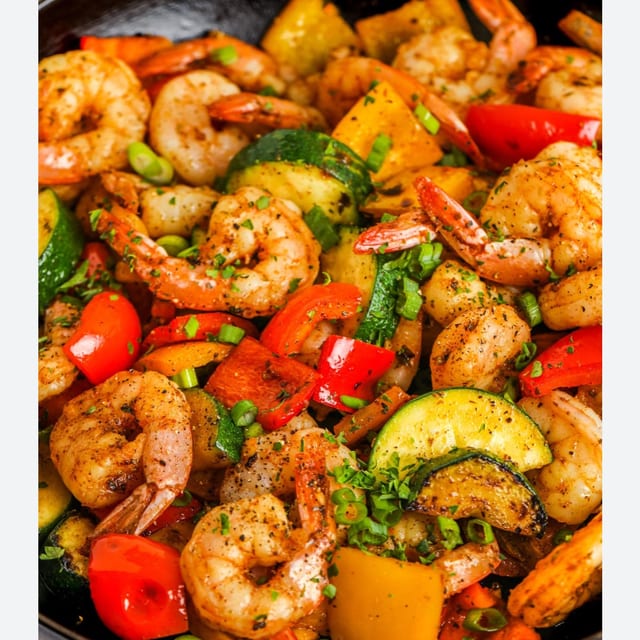 Shrimp Jalfrezi.