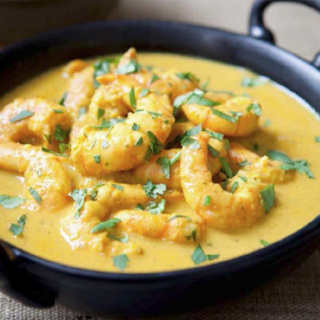 Shahi Shrimp Korma.