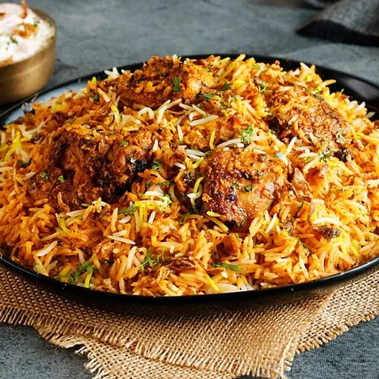 Delicious Chicken Biryani Awaits