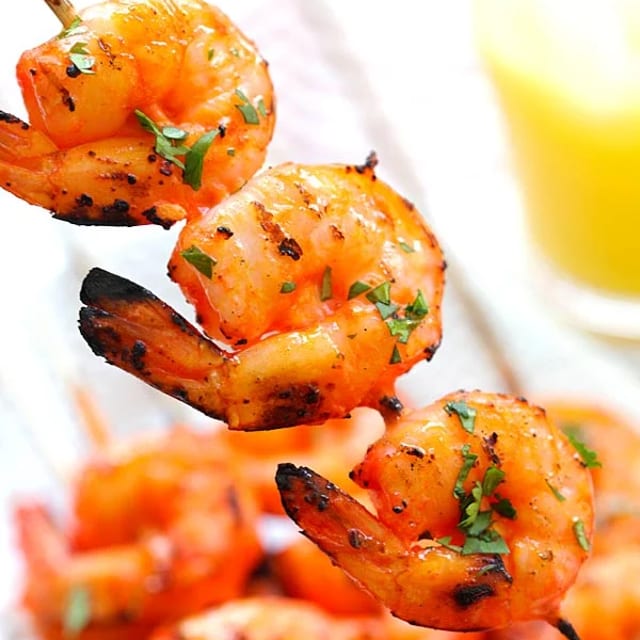 Tandoori Shrimp (GF).