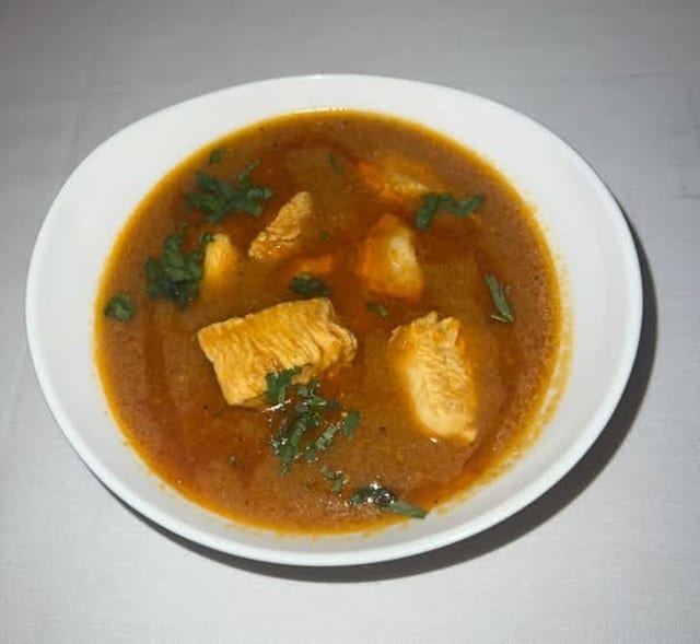 Chicken Kabob Curry.