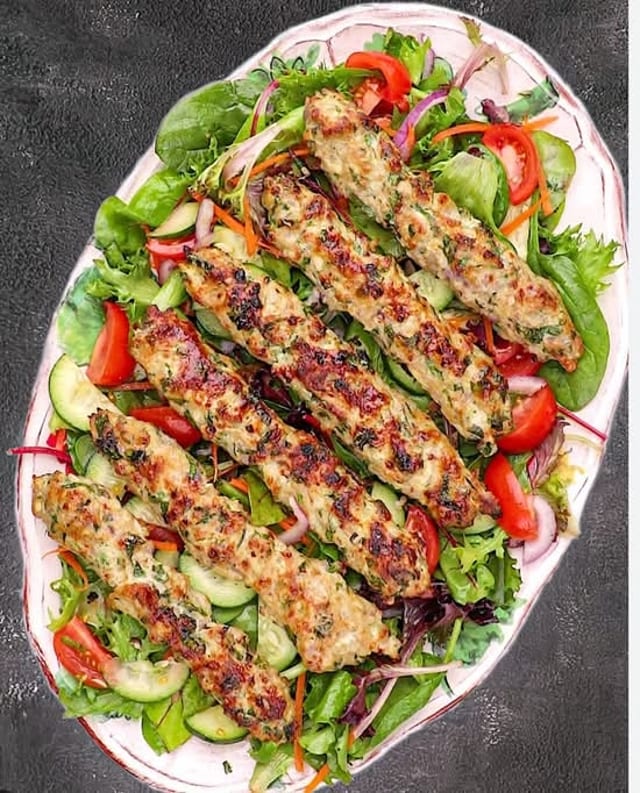 Chicken kabob Masala.